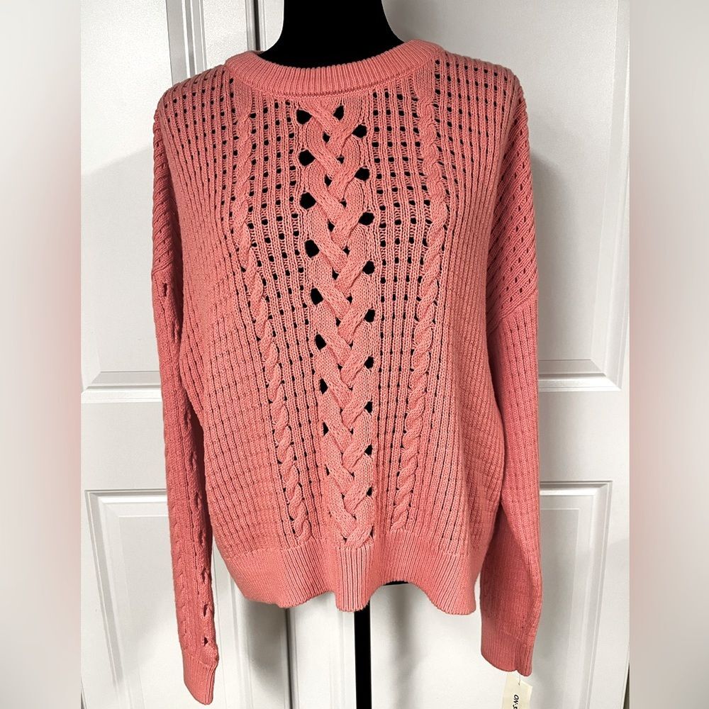 On 34th Cable Knit Sweater